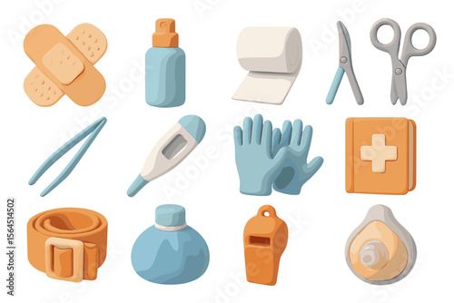 First aid kit essentials: tools, supplies, and safety items for emergency care