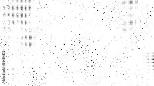 Old grunge black texture design. Grunge background black and white. Overlay textures old damage  White wall texture noise and overlay