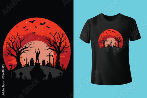 Halloween t shirt design bundle for print on demand