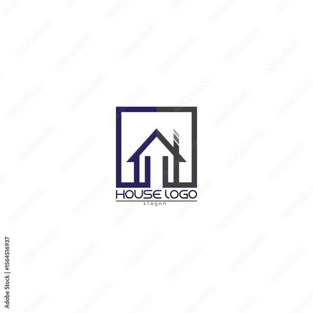 Fototapeta premium Real estate and home buildings logo icons template vector