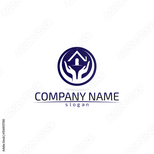Free Download Real estate and home buildings logo icons template vector - GFXLoad