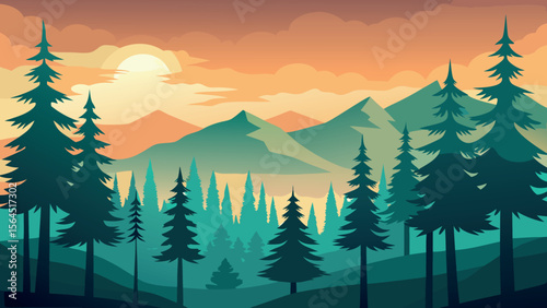 Vector art of a detailed silhouette of a large deciduous tree with intricate branches isolated on white background