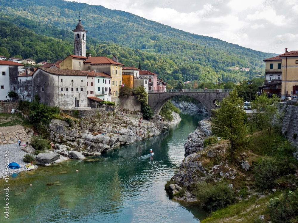 Fototapeta premium soca valley slovenia