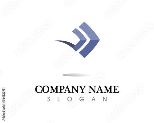 Arrows vector illustration icon Logo Template design
