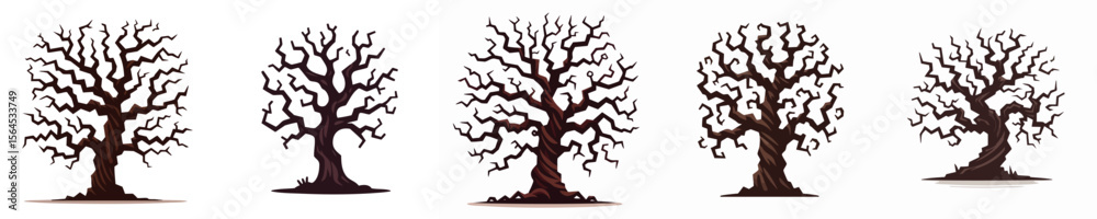 Haunted Tree Clipart | Scary Bare Tree Illustration for Halloween Projects Haunted Tree Clipart | Scary Bare Tree Illustration for Halloween Projects
