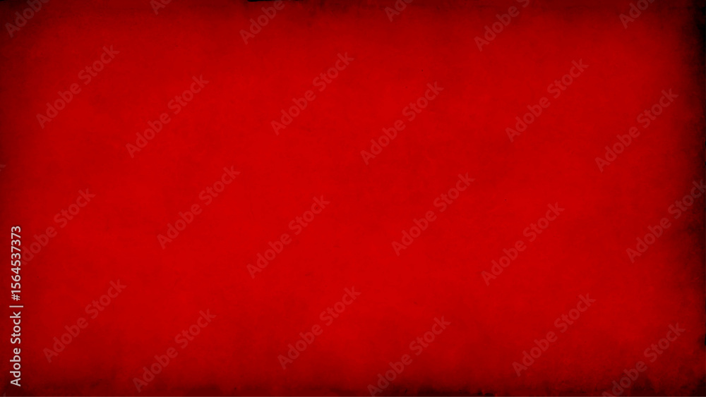 Red textured concrete grunge wall background. Vector grunge texture wall. Abstract vignette concrete background design