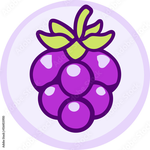 full-shot of a Cloudberry icon The background col