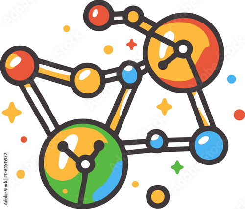 full-shot of a Constellation icon The background