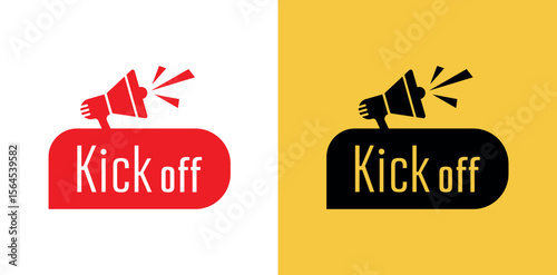kick off sign	