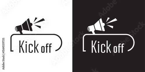 kick off sign	