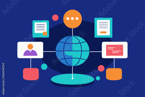 Virtual Meeting Room Abstract User Interfaces