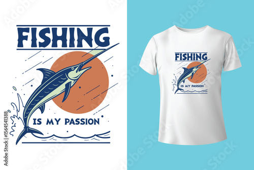Kayaking and camping design. The lake my happy place. Outdoors vector print design for t-shirt. Mountain lake artwork. Explore the great outdoors, vector mountain with sunset and river, mountain