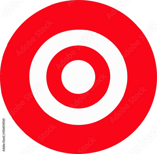 full-shot of a Target icon The background color s