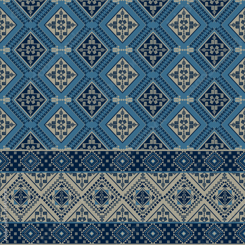 Decorative geometric pattern design