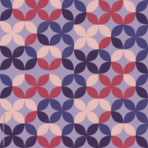 Colorful geometric pattern design.