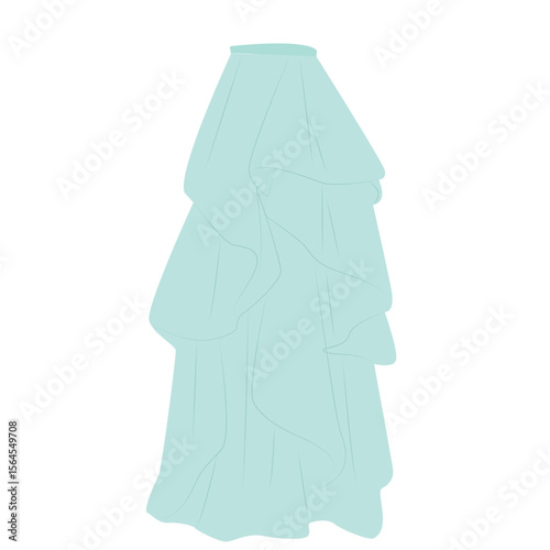 Long Skirt Vector - Fashion
