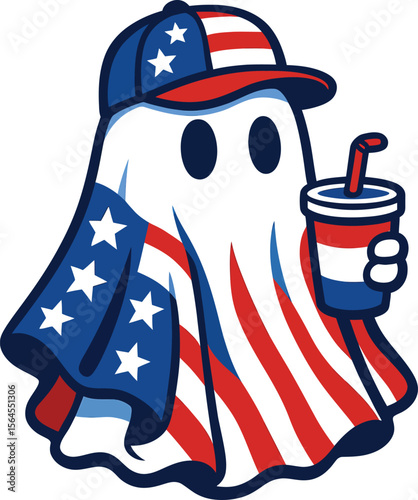 Patriotic USA Icons and Illustrations Collection

