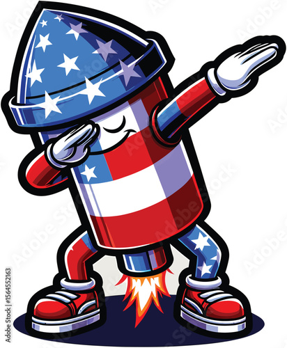 Patriotic USA Icons and Illustrations Collection

