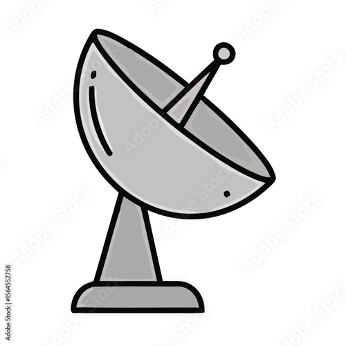 Satellite Dish Antenna High-Definition Communication Technology for Global Connectivity