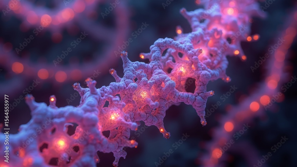 Fototapeta premium Cell Art Scene Picture