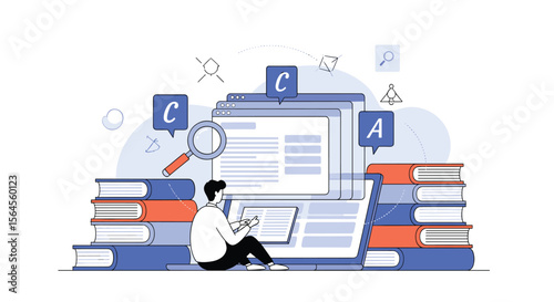 Discovering knowledge through digital text analysis and research