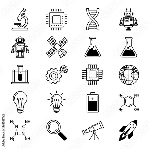 education icons set