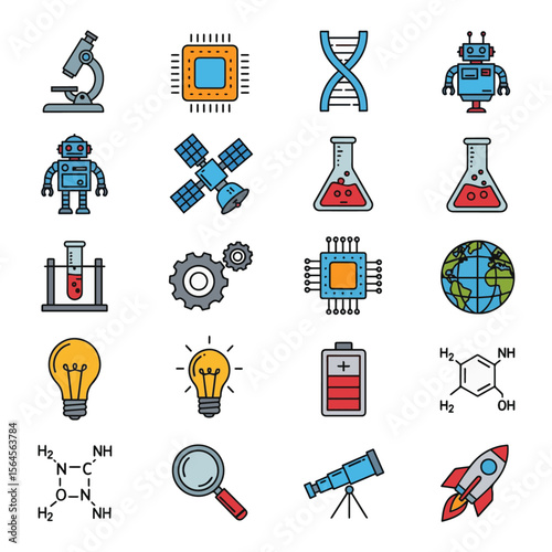 science and education icons