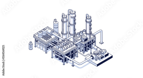 Advanced power generation equipment industrial plant design and engineering concepts