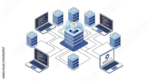 Centralized data processing and distribution network management system
