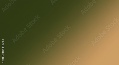Smooth gradient from dark green to light brown