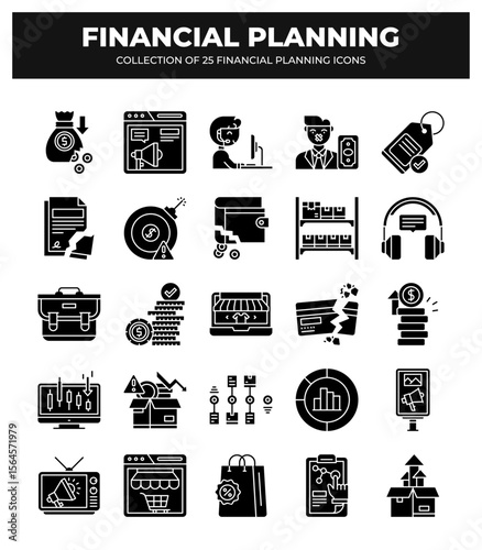 Financial Planning Icons: A Comprehensive Guide to Business and Financial Management