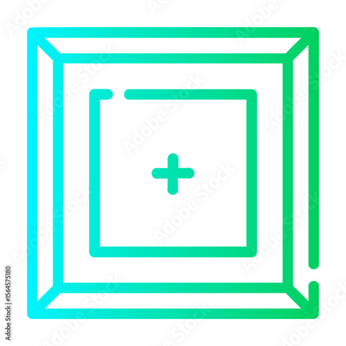 frames Line Gradient Icon