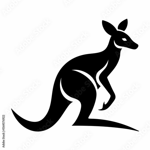 kangaroo vector illustration