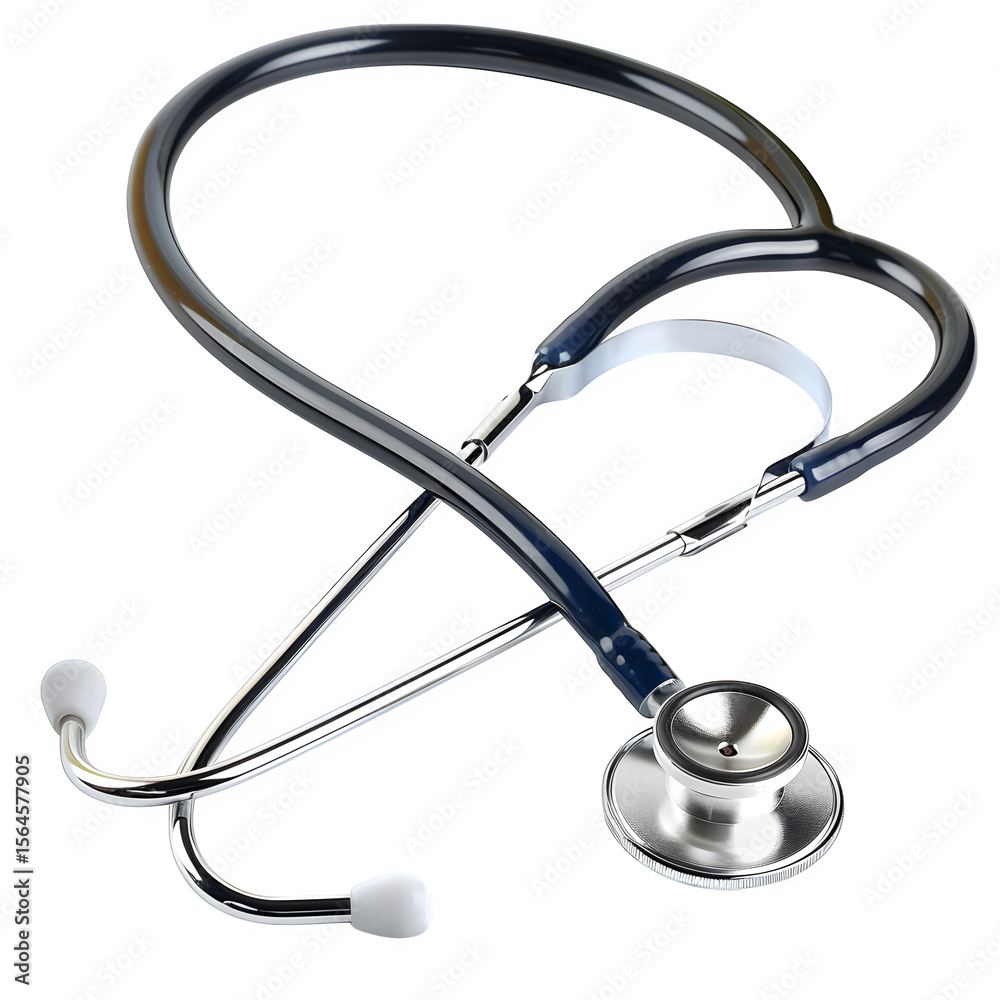 Stethoscope isolated on white, isolated on white background Stethoscope isolated on white, isolated on white background