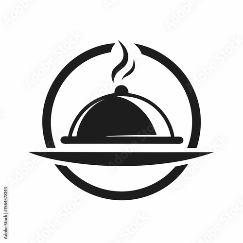 restaurant cloche icon