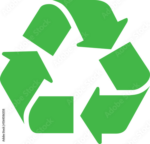 green recycle symbol