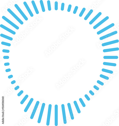 Circle Audio Wave Frame