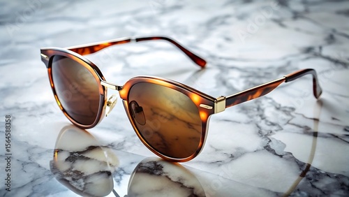 sunglasses on a snow