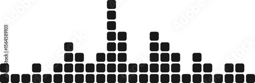 Audio Wave Silhouette