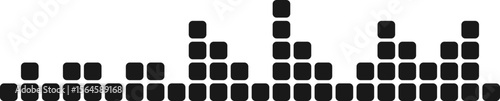 Audio Wave Silhouette