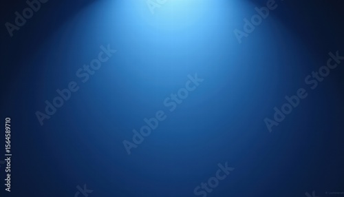 Blue gradient background with soft light effect creating an atmospheric and serene ambiance perfect for use in design projects and creative works
