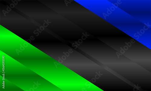 Green black and blue abstract background vector illustration