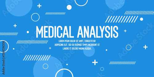 Abstract illustration, poster for medical analysis. Minimalistic and beautiful background for Medicine and health maintenance. Blood donation. Poster for medical services. Abstract background.