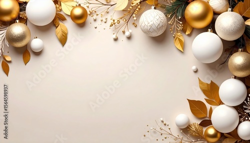 Festive holiday decorations indoor setting photo warm atmosphere close-up view christmas spirit