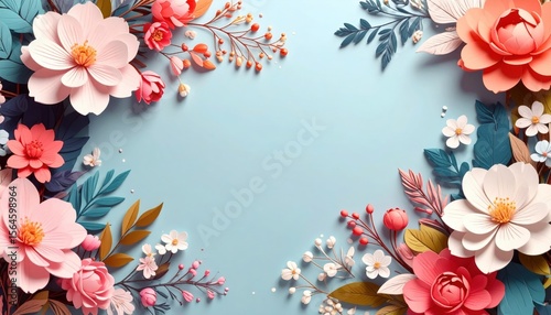 Floral arrangement creation studio digital art colorful close-up vibrant nature inspired decor