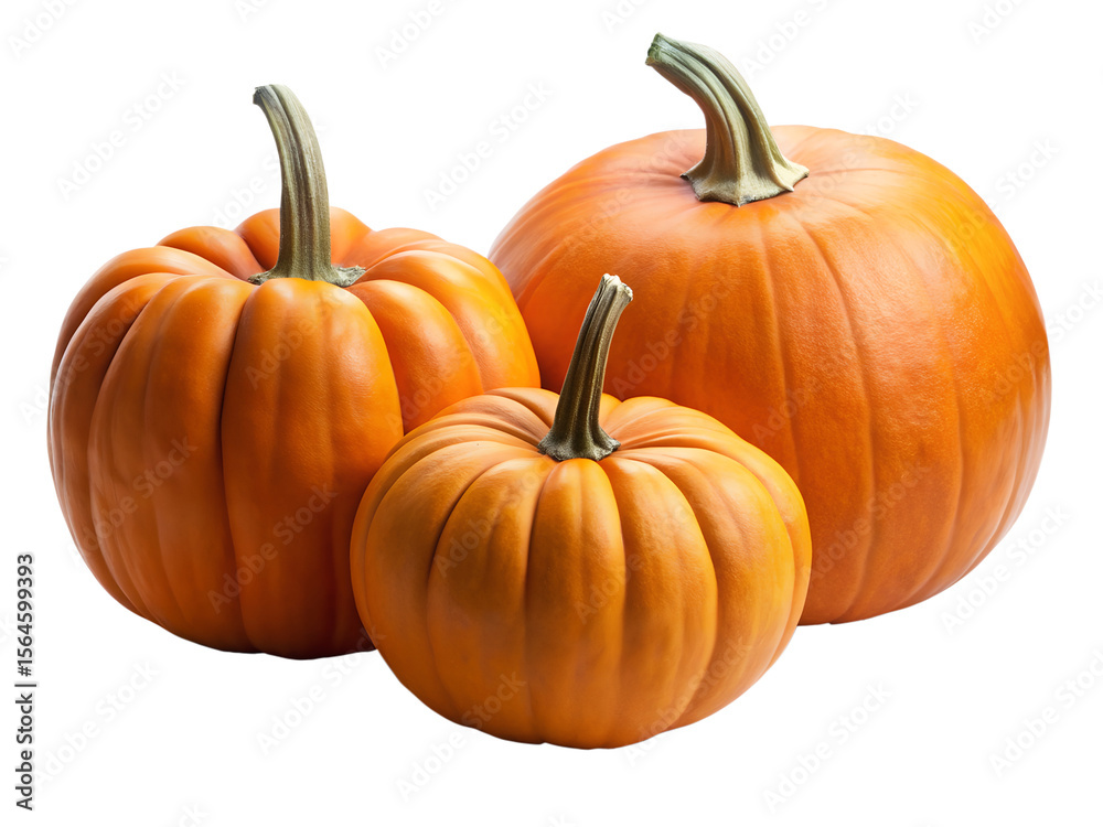 pumpkin isolated on white