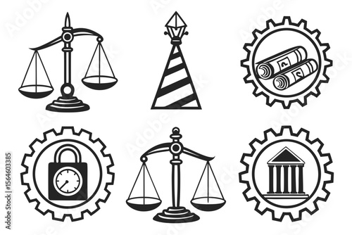 scales of justice icons