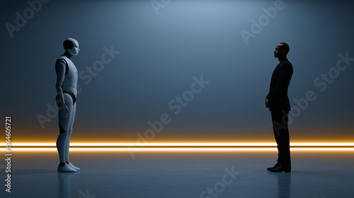Human Versus Artificial Intelligence Symbolic Encounter