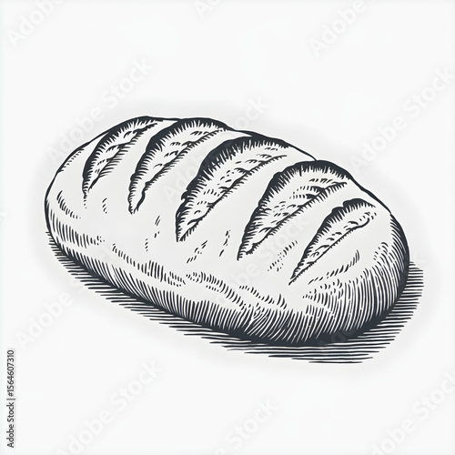 vector illustration of bread