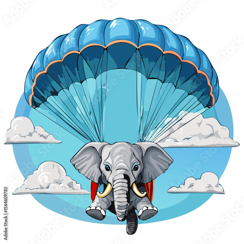 élephant parapente 1